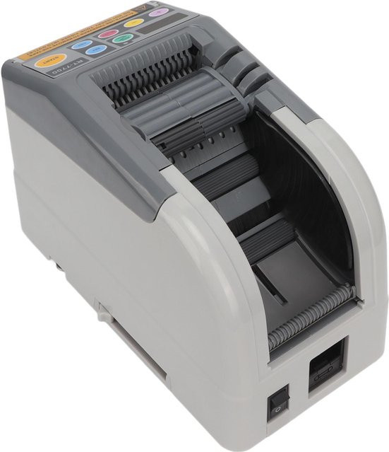 JAXUDA Automatischer Bandabschneider mit dualer Induktion, 6 Stufen und zirkulierendem Bandspender, Farbe: Schwarz, EU-Stecker - Bild 1