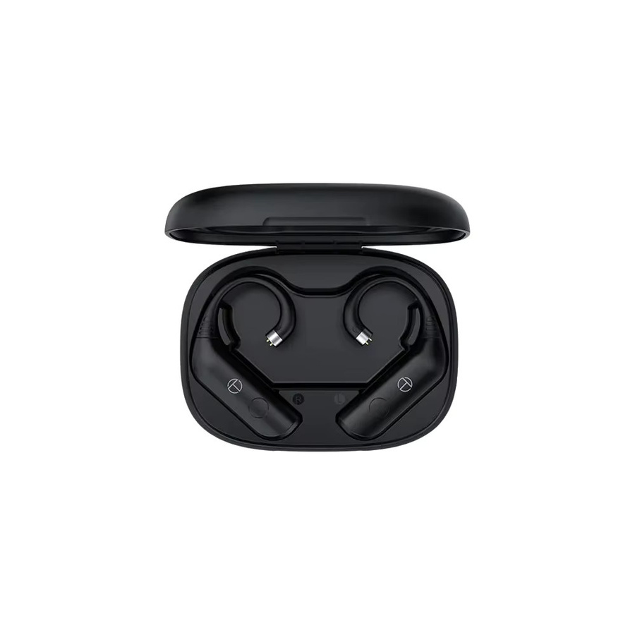 TRN BT20 Pro Bluetooth 5.0 Upgrade Modul für kabelgebundene In-Ear Kopfhörer mit austauschbaren Steckern und Ohrhaken, Schwarz - Bild 1
