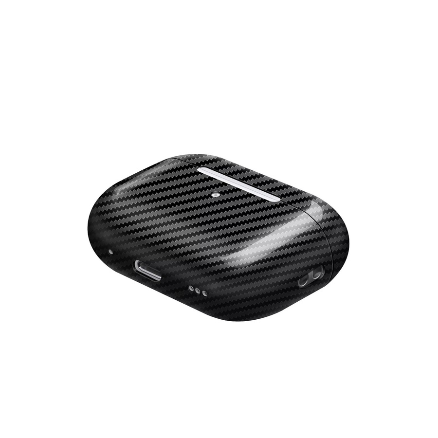 Apple AirPods Pro Hülle aus echter Aramidfaser in Schwarz - Bild 3