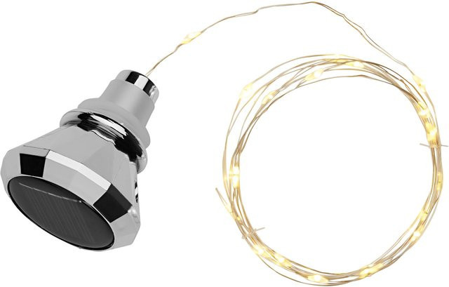 LED-Solar-Flaschenlicht Diamant - Bild 1