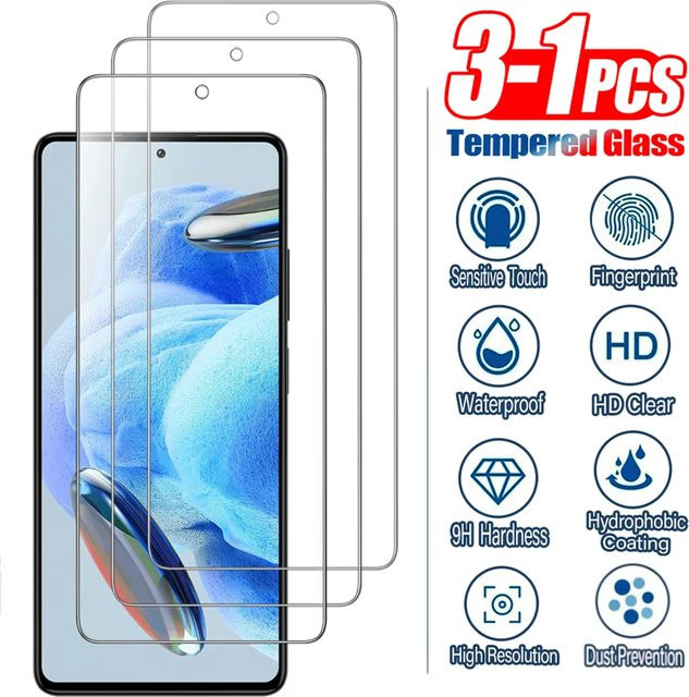 Xiaomi Gehärtetes Schutzglas für Redmi Note 15 14 13 12 11 9 10 13C 12C 10C 15R 14C Note 15 Pro 14S 9S Turbo 4 Pro K70 in Transparent - Bild 1