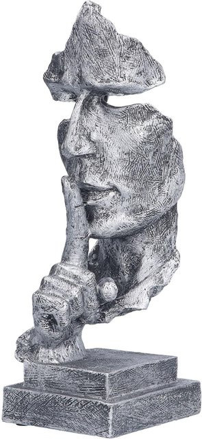 Denkerstatue von OutsideWorld in Grau als Tischdekoration aus Kunststoff - Bild 1