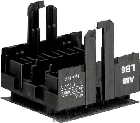 ABB LB6 Stecksockel in Schwarz - Bild 1