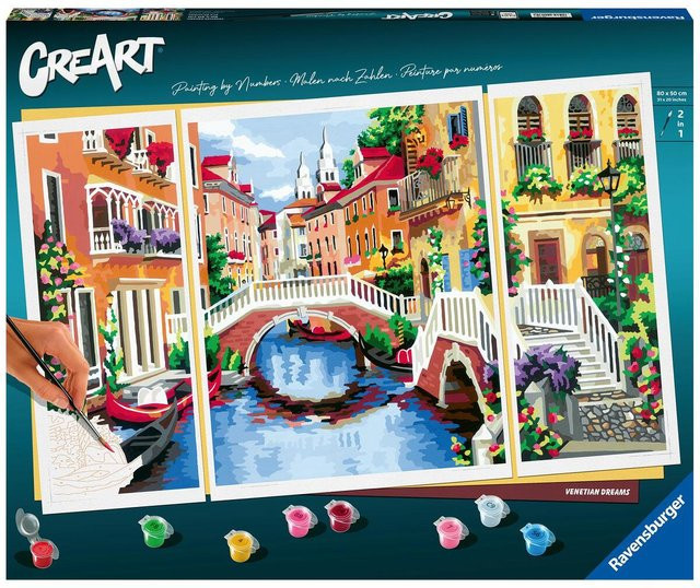 Ravensburger Malen nach Zahlen Venezianische Träume, Bunt / Mehrfarbig - Bild 1
