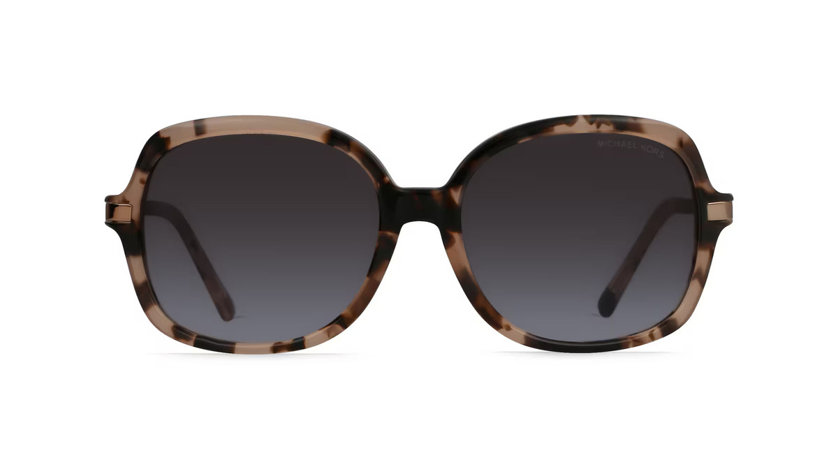Michael Kors MK2024 ADRIANNA II Sonnenbrille, Vollrand, Quadratisch, Acetat, beige - Bild 1