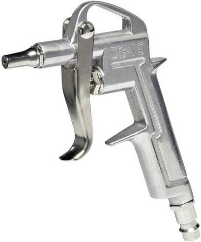Einhell Druckluft-Ausblaspistole in Silber mit maximal 8 bar Betriebsdruck - Bild 1