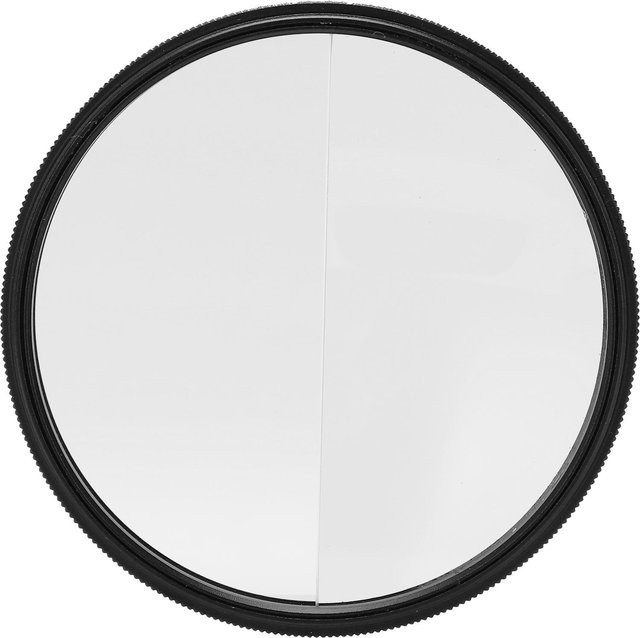KONNWEI Split-Dioptrienfilter 77 mm aus optischem Glas für Vordergrundunschärfe in Weiß - Bild 1