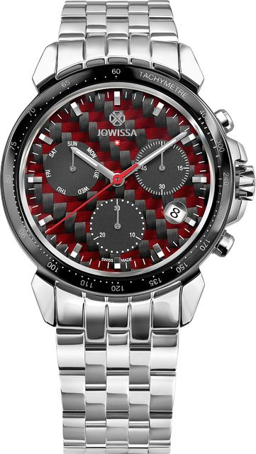 Jowissa Chronograph, Quarz, Edelstahl, 42 mm, Herren - Bild 1