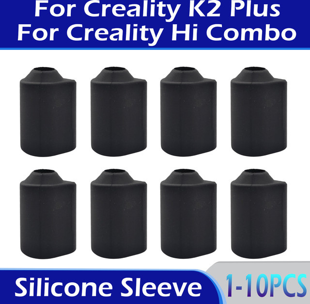 Creality Silikonhülle für Hi Combo Hotend, schwarze Silikonsocke als Schutzhülle passend für das Creality K2 Plus Hot End Printing Kit - Bild 1