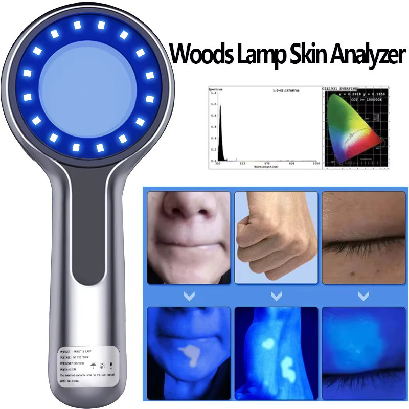 DH Beauty Haut-Analysator UV-Vergrößerung, Silber, Unisex - Bild 5