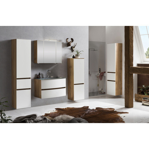 HELD MÖBEL Waschtisch-Set KOPENHAGEN, 7-teilig, Weiss, B/H/T: 180 x 40 x 35 cm - Bild 2