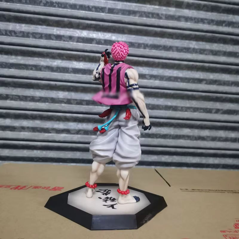 Bandai Anime Dämon Slayer Akaza Hakuji Figur aus PVC, mehrfarbig, Höhe: 28 cm - Bild 3