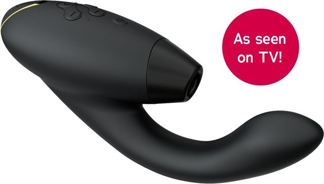 Womanizer DUO 2 Pulsator mit G-Punkt-Vibrator in Schwarz - Bild 1