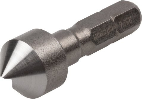 Wolfcraft Senker mit 1/4-Zoll-Sechskant, Durchmesser: 12 mm, Schwarz - Bild 1
