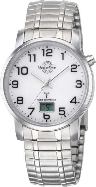 Master Time Armbanduhr, Quarz, Edelstahl, 41 mm, Herren - Bild 1