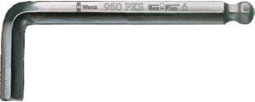 Wera Winkelschlüssel 950 PKS Innensechskant metrisch SW 5,0 mm in Silber - Bild 1
