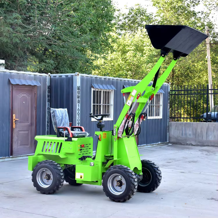 DCNB Elektrischer Mini-Radlader 4x4 mit 800 kg Tragkraft - Bild 3