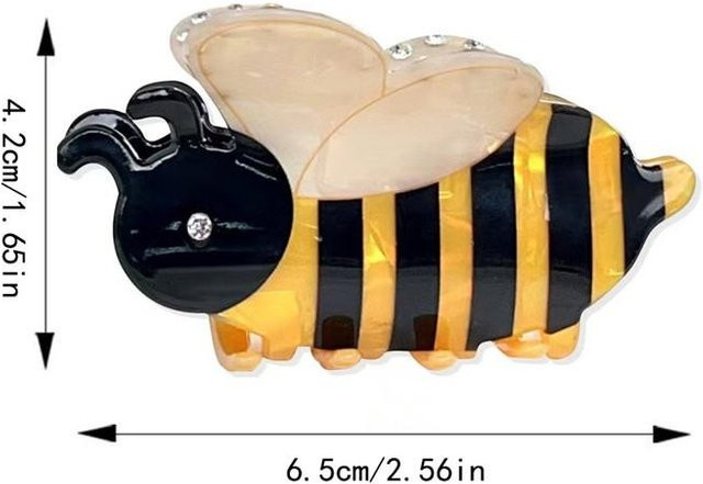 Haarspange Bienen-Greifclip, Mädchen - Bild 1