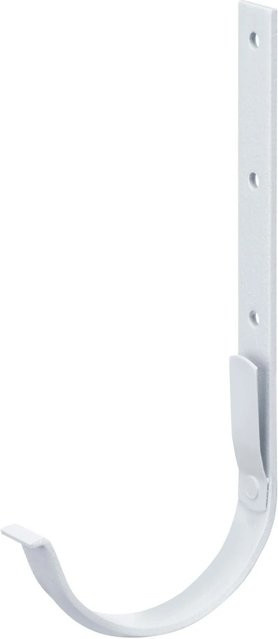 Inefa Dachrinnenhalter für halbrunde Dachrinnen, NW 150, verzinkter Stahl, Weiß - Bild 1