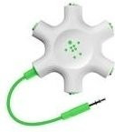 Belkin RockStar 5-fach Klinkenverteiler mit 3,5 mm Jack in Weiß (F8Z274bt) - Bild 1