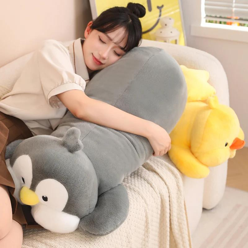 Süßer Mu Cheng Pinguin Ente Plüschtier Plüsch Baumwolle 50cm - Bild 1