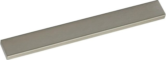 Simausrom Griffleiste Edelstahl Gebürstet Silber, Breite: 20,8 cm, Lochabstand: 12,8 cm - Bild 1
