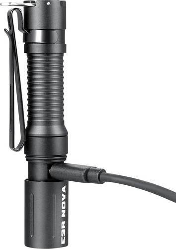 Powertac E3R Nova 12909 LED Taschenlampe, Schwarz, 820lm, akkubetrieben - Bild 1