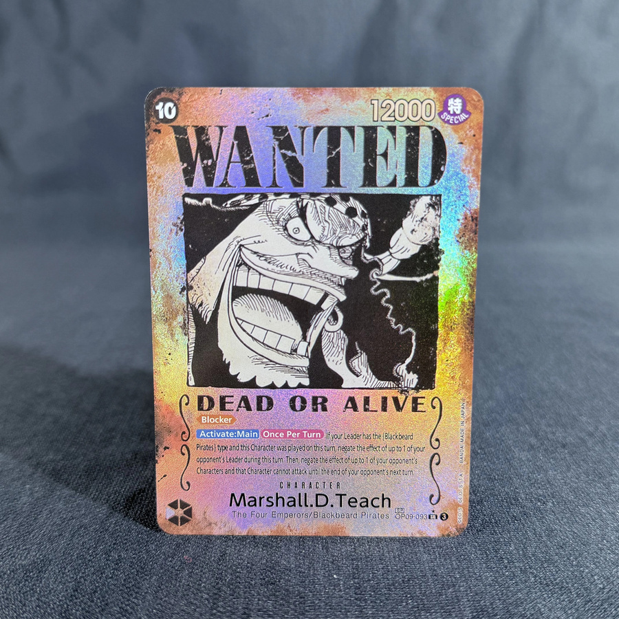 Bandai One Piece Charakterkarte Wanted Poster, Piraten, Bunt/Mehrfarbig - Bild 2