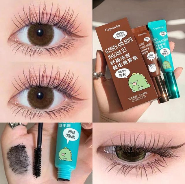 4D Silk Fiber Waterproof Mascara, schwarz - Bild 1