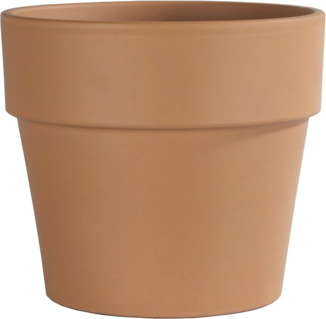 Pflanztopf Calima in Antik Brown aus Keramik, Durchmesser: 31,1 cm, Höhe: 12,3 cm - Bild 1