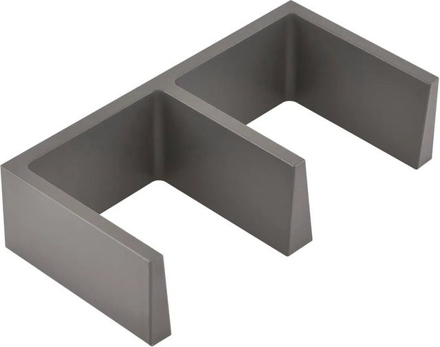 Ninka Connect Schubkasten Trenner E-Teiler aus Kunststoff in Dunkelgrau B: 20,0 cm, T: 10,0 cm, H: 5,0 cm - Bild 1