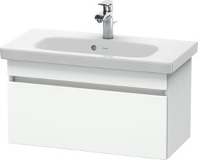 Duravit Waschtischunterschrank Com DuraStyle in Weiß Matt mit 1 Auszug, B: 73 cm, T: 36,8 cm, H: 39,8 cm - Bild 1