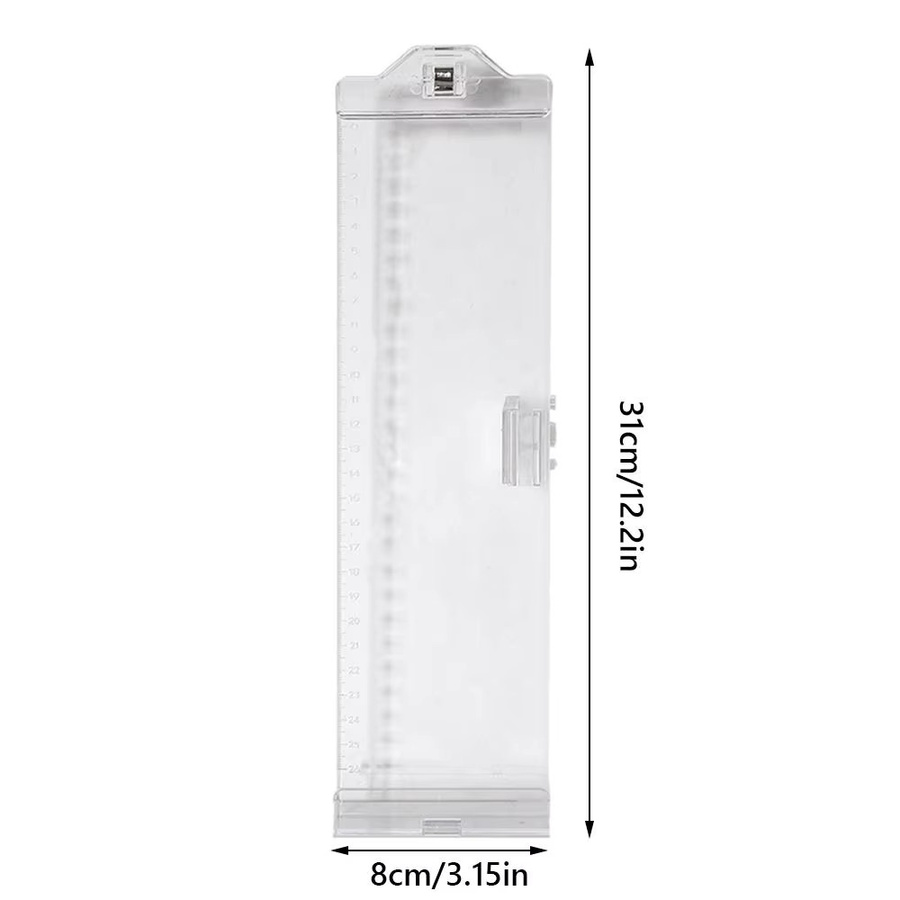 Multifunktionales transparentes Monitor-Memoboard aus Kunststoff mit Clip als praktische Notiztafel für deinen Computer-Display und Schreibtisch - Bild 5