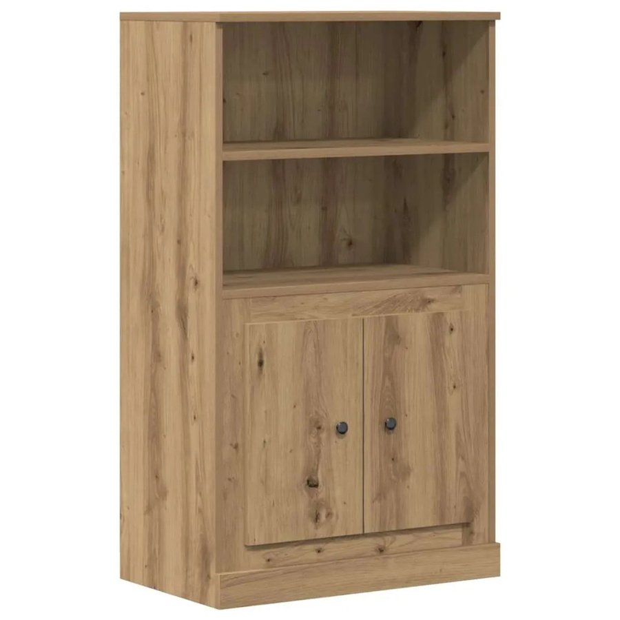 vidaXL Highboard Artisan-Eiche in Braun aus Holzwerkstoff, B/T/H: 60 x 35,5 x 103,5 cm - Bild 2