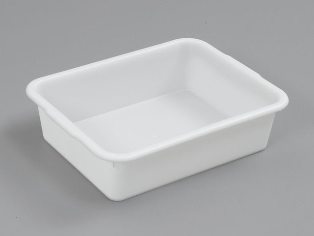 Scaritech Rechteckige Teigwanne Traditionell, Weiß, 10er Pack, 20000 ml - Bild 1