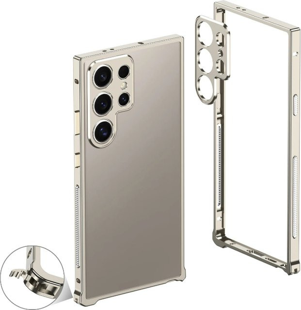 Stoßfeste Handyhülle mit Kameraschutz und Wärmeableitung für Samsung Galaxy S26 Ultra, S25, S24 und S23 Ultra in Purple - Bild 1
