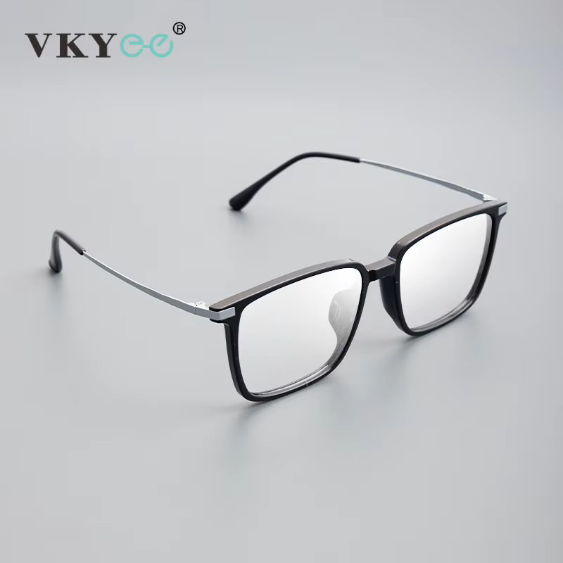 VICKY 5042X Lesebrille, Herren, Vollrand, quadratisch, Titan, schwarz - Bild 4