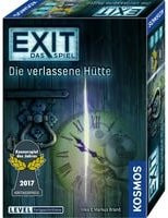 EXIT - Das Spiel Die verlassene Hütte Escape Room Partyspiel von Kosmos für Fortgeschrittene ab 12 Jahren