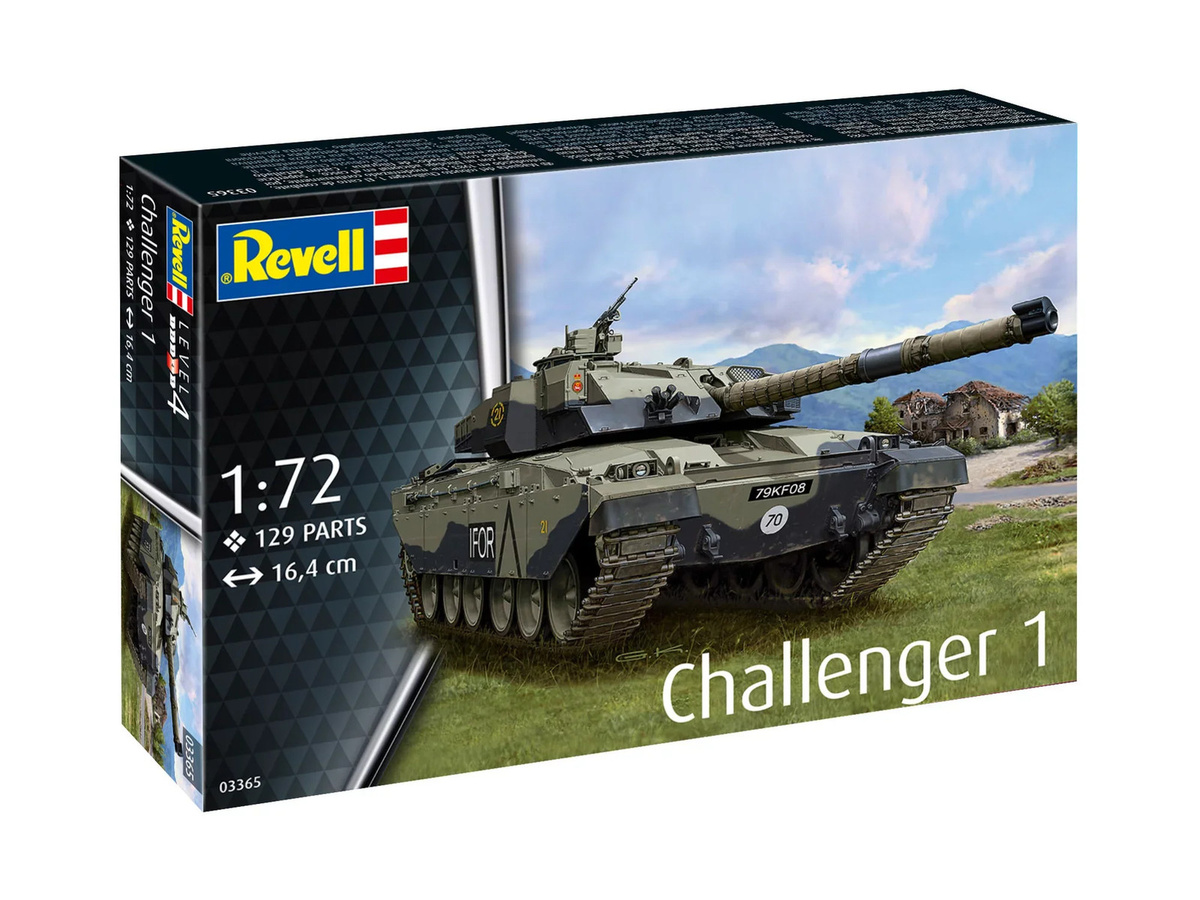 Revell Challenger 1, Modellbau, 1:72 - Bild 3
