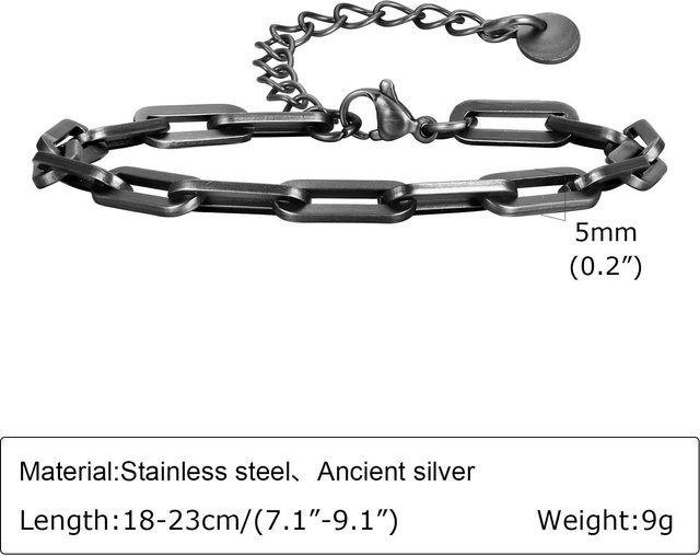 Lucky Star Jewelry Armband, Edelstahl, Zirkonia, Damen Herren - Bild 1