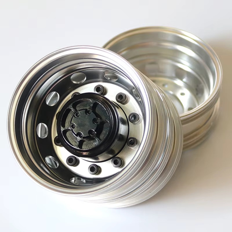 JDMODEL Metallsimulation hintere schmale Radnabe, 2-teiliges Set, 1:14 - Bild 3