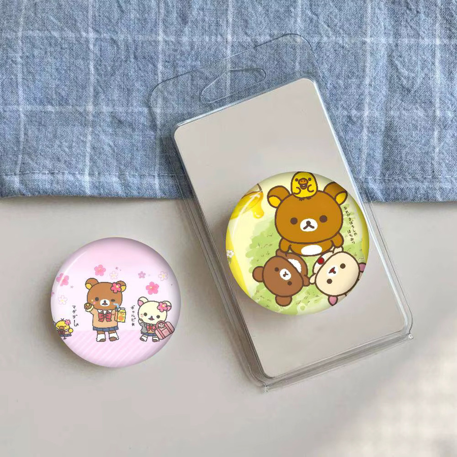Kayou Brosche Rilakkuma Cartoon, Unisex - Bild 2