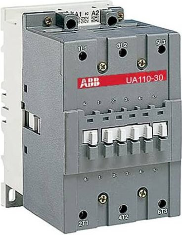 ABB UA110-30-00-86 Kondensatorschütz mit 3 Schließern in Grau - Bild 1