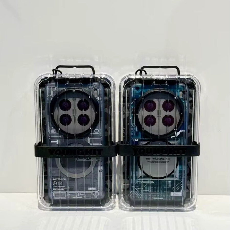 YOUNGKIT Magnetische Hülle für Vivo X200 Pro und VIVO X200 PRO MINI mit Micro Matte Rückseite in Schwarz - Bild 2