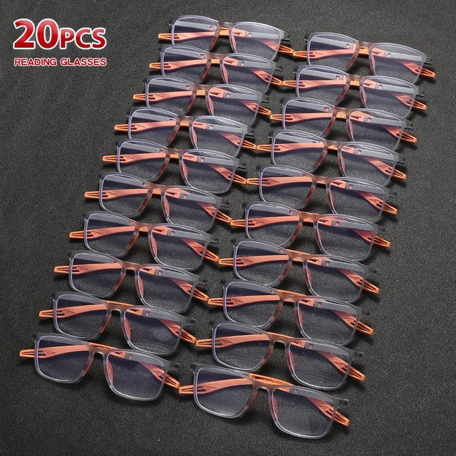 ZUIDID Lesebrille, Rechteckig, Vollrand, Unisex - Bild 1