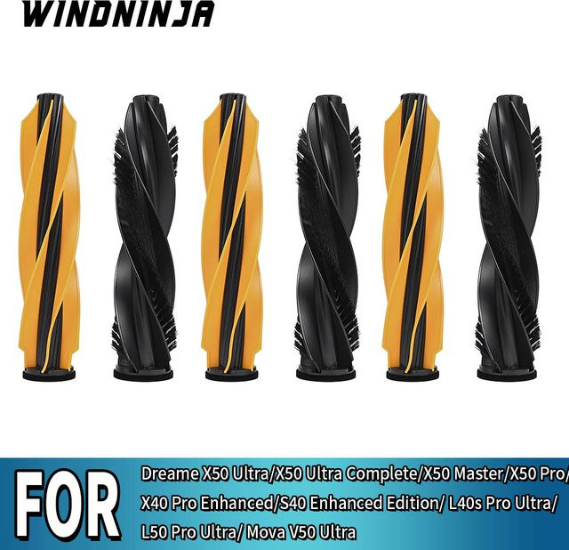 Dreame Hauptbürste Ersatzteil für X50 Ultra, X50 Master, X50 Pro, S40 Enhanced, L40s Pro Ultra, L50 Pro Ultra und Mova V50 Ultra in Multicolour - Bild 1