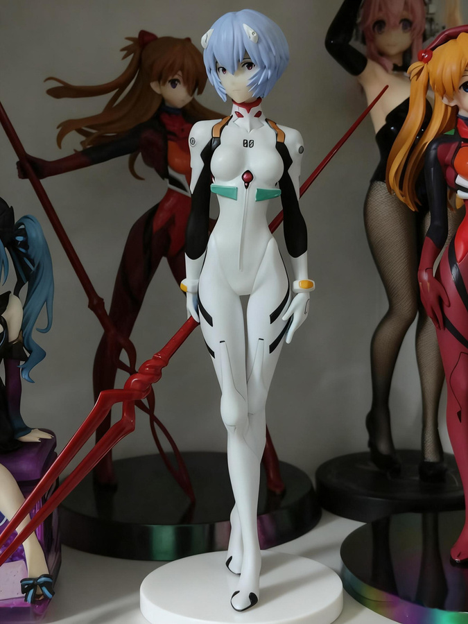 Fashnics Neon Genesis Evangelion Ayanami Rei Figur PVC Modell 1-5-teiliges Set - Bild 2