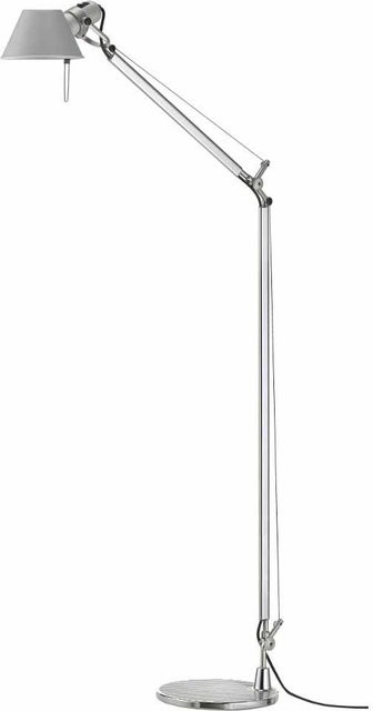 Artemide Tolomeo Lettura LED-Tischleuchte aus Aluminium in Silber mit warmweißem Licht (3000K) - Bild 1
