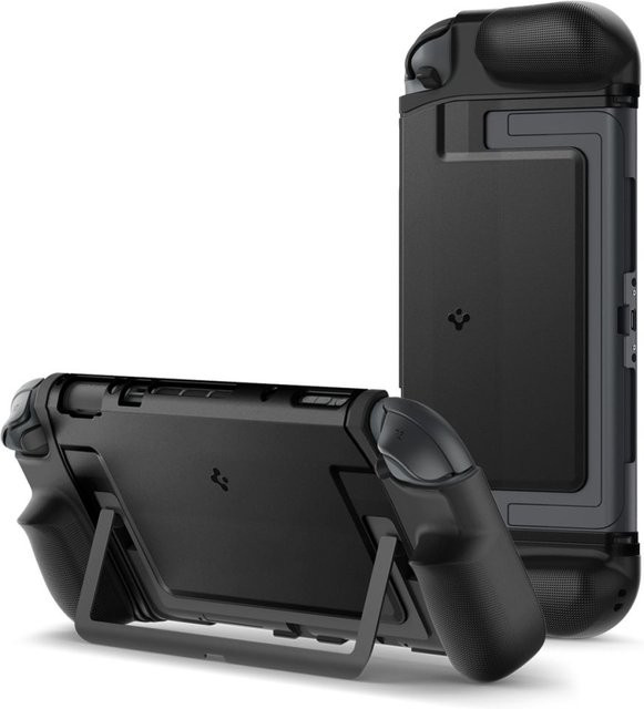 Spigen Dual Grip Schutzhülle für Nintendo Switch 2 in Schwarz - Bild 1