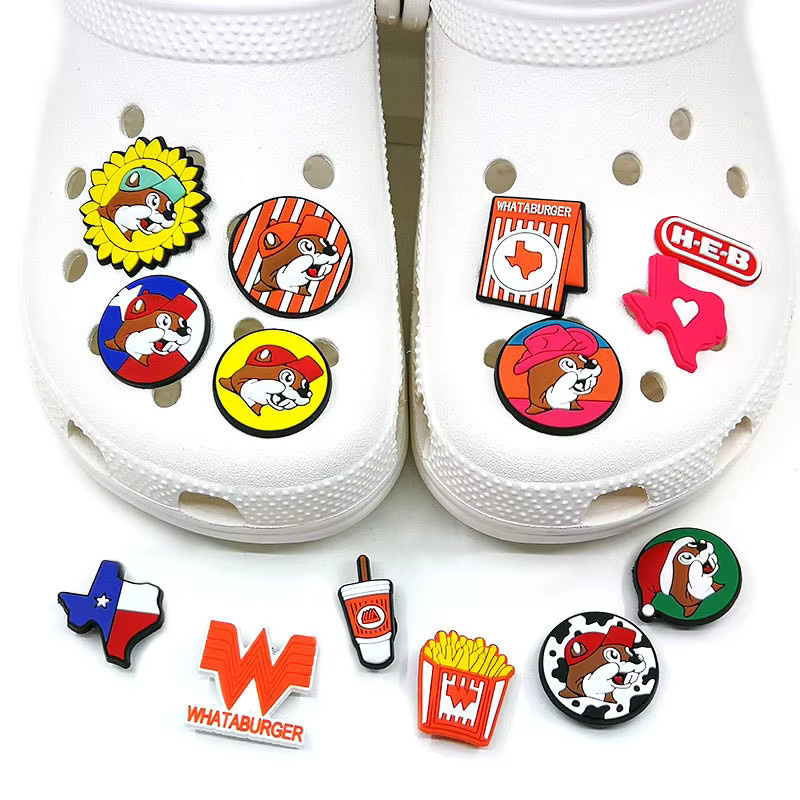 26 Stück Texas French Fries Schuh-Charms, Kinder - Bild 2
